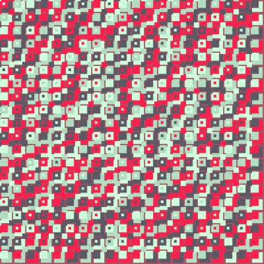 Soyut Geometrik Desen, vektör sanatsal çizim