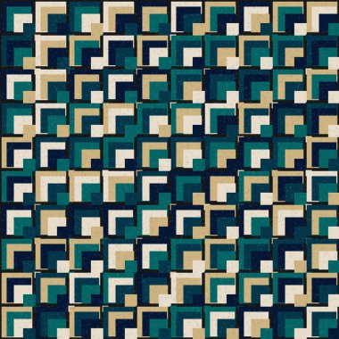 Soyut Geometrik Desen, vektör sanatsal çizim