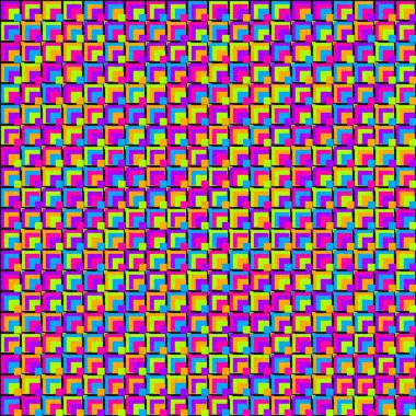 Soyut Geometrik Desen, vektör sanatsal çizim