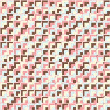 Soyut Geometrik Desen, vektör sanatsal çizim