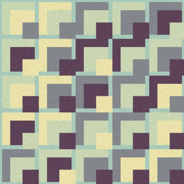 Soyut Geometrik Desen, vektör sanatsal çizim