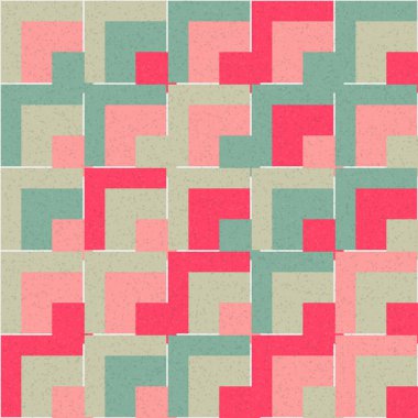 Soyut Geometrik Desen, vektör sanatsal çizim