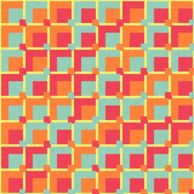 Soyut Geometrik Desen, vektör sanatsal çizim