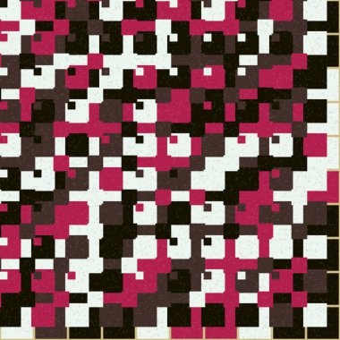 Soyut Geometrik Desen, vektör sanatsal çizim