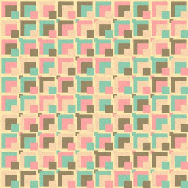 Soyut Geometrik Desen, vektör sanatsal çizim