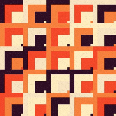 Soyut Geometrik Desen, vektör sanatsal çizim