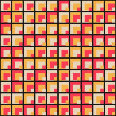 Soyut Geometrik Desen, vektör sanatsal çizim