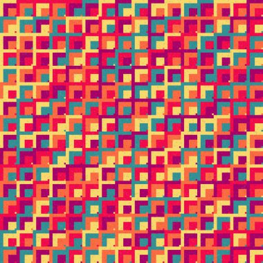 Soyut Geometrik Desen, vektör sanatsal çizim