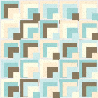 Soyut Geometrik Desen, vektör sanatsal çizim