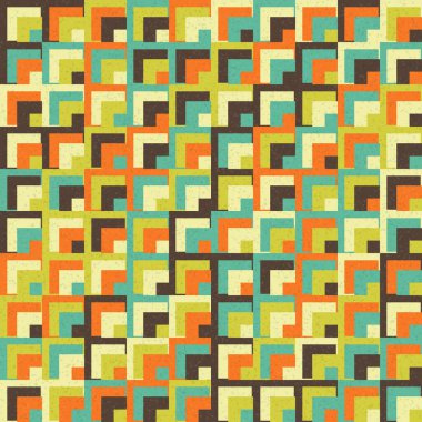 Soyut Geometrik Desen, vektör sanatsal çizim