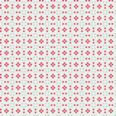 Soyut çapraz desenli üretken hesaplama sanatı çizimi