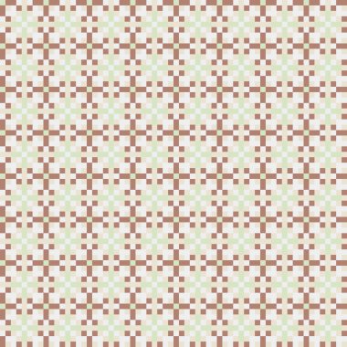 Soyut çapraz desenli üretken hesaplama sanatı çizimi