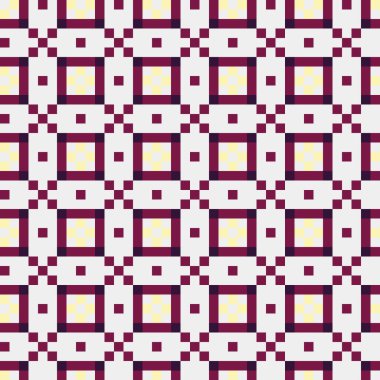 Soyut çapraz desenli üretken hesaplama sanatı çizimi