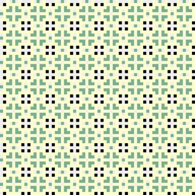 Soyut çapraz desenli üretken hesaplama sanatı çizimi