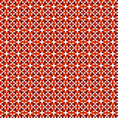 Soyut çapraz desenli üretken hesaplama sanatı çizimi