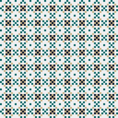 Soyut çapraz desenli üretken hesaplama sanatı çizimi