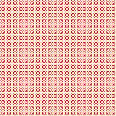 Soyut çapraz desenli üretken hesaplama sanatı çizimi