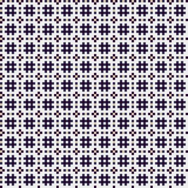 Soyut çapraz desenli üretken hesaplama sanatı çizimi