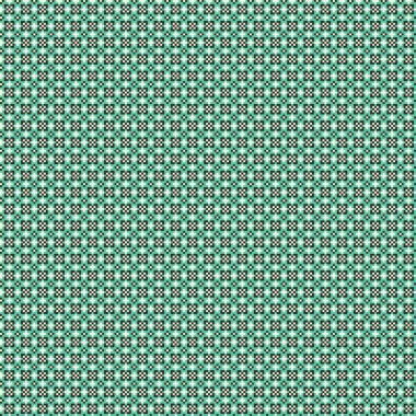 Soyut çapraz desenli üretken hesaplama sanatı çizimi