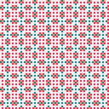 Soyut çapraz desenli üretken hesaplama sanatı çizimi