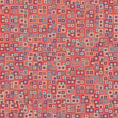 Soyut Geometrik Desen Üretken hesaplama sanatı, vektör illüstrasyonu