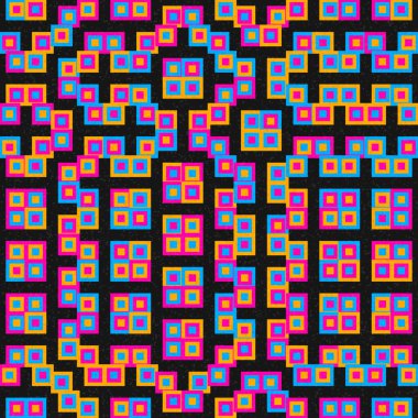 Soyut Geometrik Desen, Dijital Duvar Kağıdı