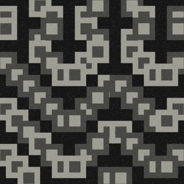 Soyut Geometrik Desen, hesaplama sanatı çizimi