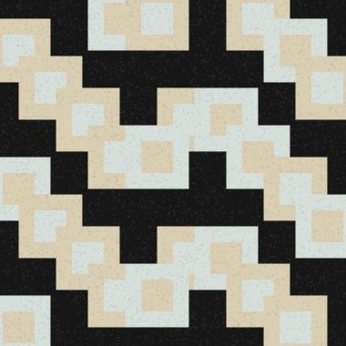 Soyut Geometrik Desen, hesaplama sanatı çizimi