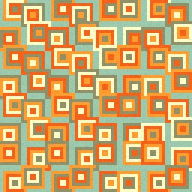 Soyut Geometrik Desen Üretken hesaplama sanatı, vektör illüstrasyonu