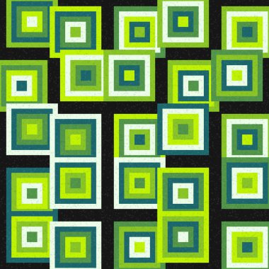 Soyut Geometrik Desen, hesaplama sanatı çizimi