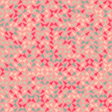 Soyut Geometrik Desen Üretken hesaplama sanatı, vektör illüstrasyonu