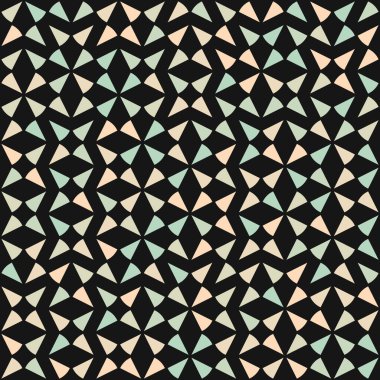 Soyut Geometrik Desen Üretken hesaplama sanatı, vektör illüstrasyonu