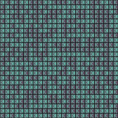 Soyut Geometrik Desen Üretken hesaplama sanatı, vektör illüstrasyonu