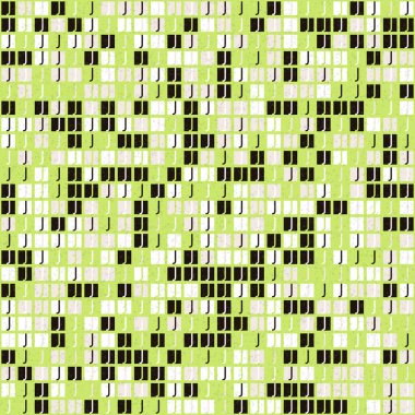 Soyut Geometrik Desen Üretken hesaplama sanatı, vektör illüstrasyonu