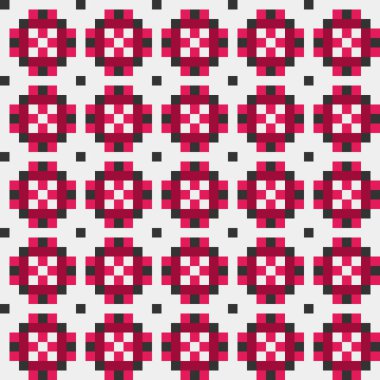 Soyut çapraz desen, vektör sanatı çizimi