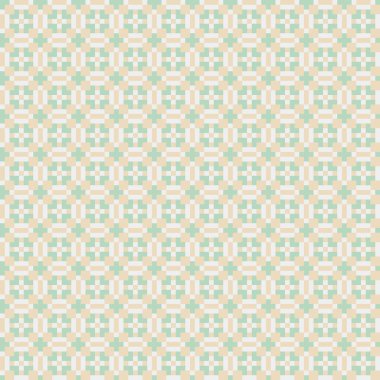 Soyut çapraz desenli üretken hesaplama sanatı çizimi