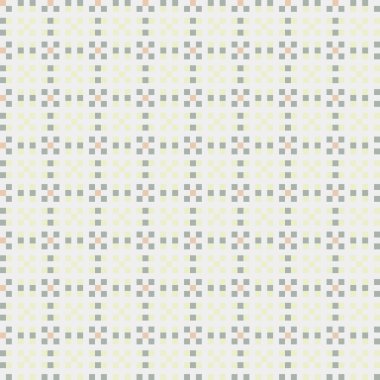 Soyut çapraz desenli üretken hesaplama sanatı çizimi