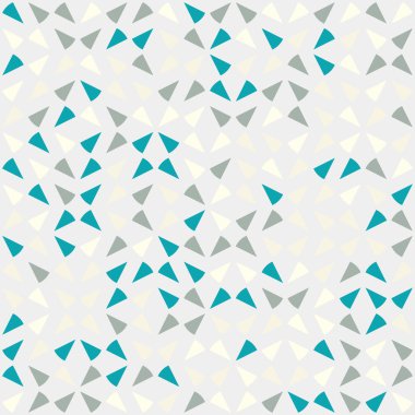 Soyut Geometrik Desen Üretken hesaplama sanatı, vektör illüstrasyonu