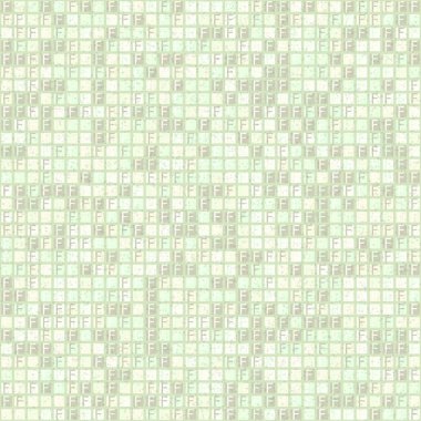 Soyut Geometrik Desen Üretken hesaplama sanatı, vektör illüstrasyonu