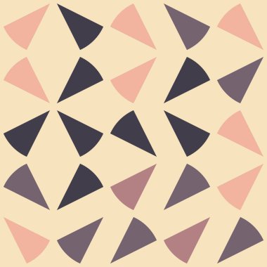 Soyut Geometrik Desen Üretken hesaplama sanatı, vektör illüstrasyonu