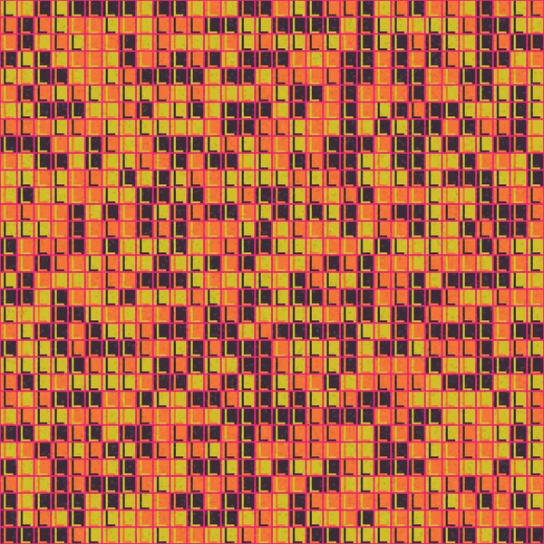 Abstrakt Geometriskt Mönster Beräkningsmässig Konst Illustration — Stock vektor