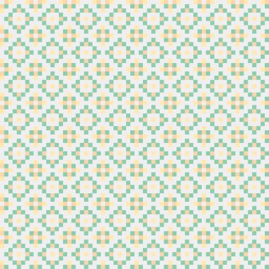 Soyut çapraz desenli üretken hesaplama sanatı çizimi