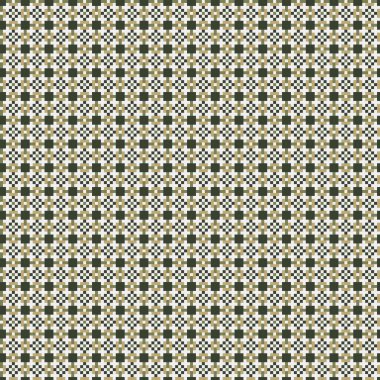 Soyut çapraz desenli üretken hesaplama sanatı çizimi