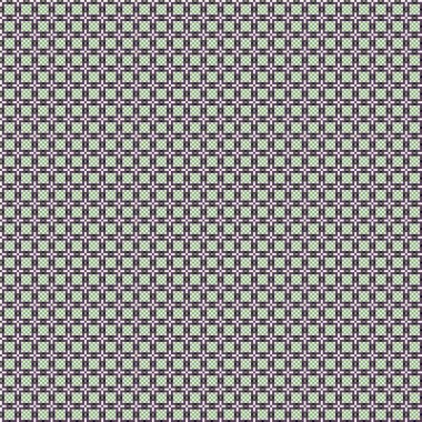 Soyut çapraz desenli üretken hesaplama sanatı çizimi