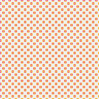 Soyut çapraz desenli üretken hesaplama sanatı çizimi