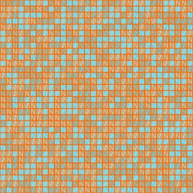 Soyut Geometrik Desen Üretken hesaplama sanatı, vektör illüstrasyonu