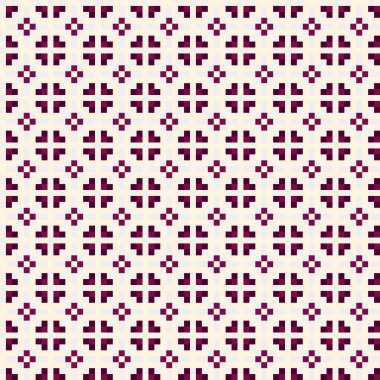 Soyut çapraz desenli üretken hesaplama sanatı çizimi