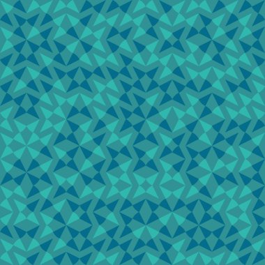 Soyut Geometrik Desen Üretken hesaplama sanatı, vektör illüstrasyonu