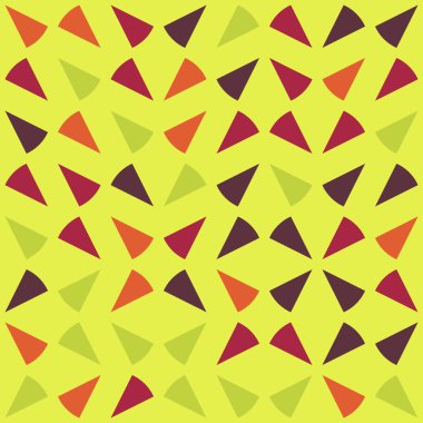 Soyut Geometrik Desen Üretken hesaplama sanatı, vektör illüstrasyonu