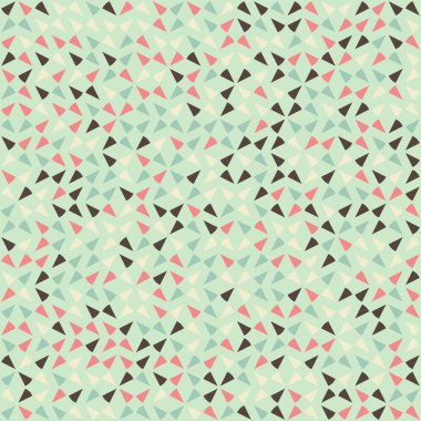 Soyut Geometrik Desen Üretken hesaplama sanatı, vektör illüstrasyonu